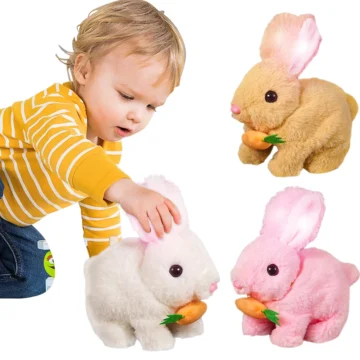 Interactive Electric Bunny Plush Toy 1