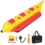 3-Person Inflatable Banana Boat with Air Pump