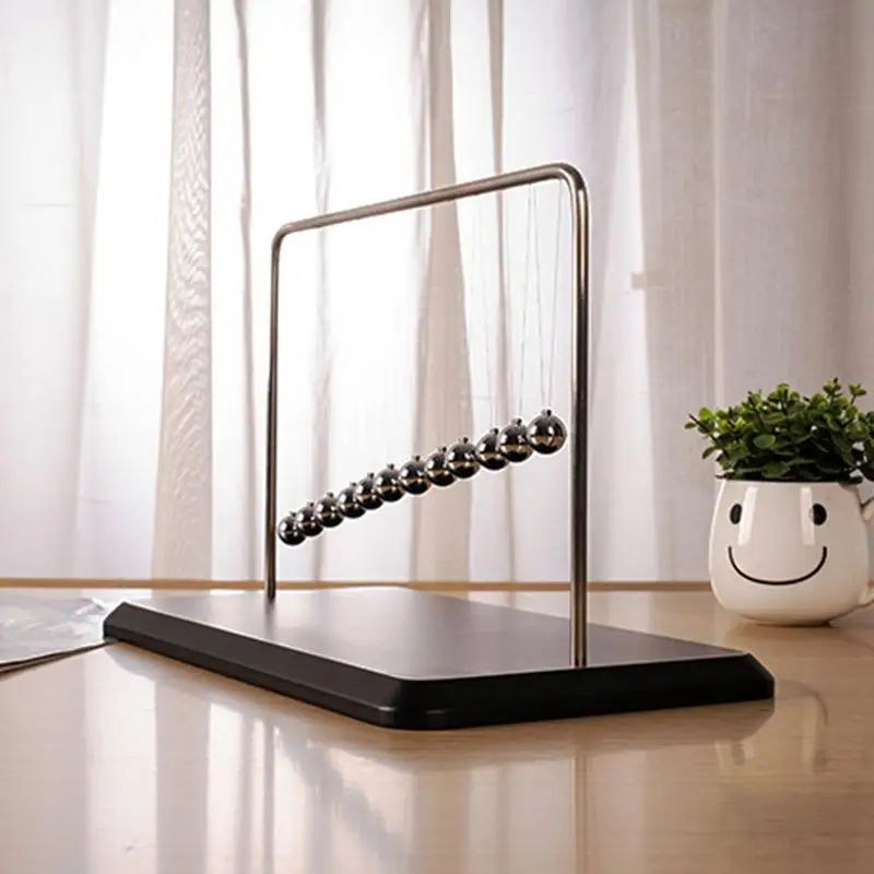Newtons Cradle 12 Ball Balance Desk Toy 5 Newtons Cradle 12 Ball Balance Desk Toy 5