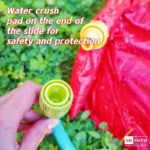 Double Lane Inflatable Water Slide Pool 2