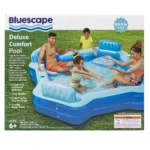 Inflatable Pool with Seats and Cup Holders 4