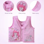 3D Cute Kids Swimming Vest Life Jacket 5