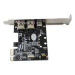 PCI-E 1X to 16X Firewire 1394 Capture Card 4