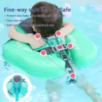 Mambobaby Baby Float with Canopy and Crotch Strap 2
