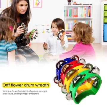 4pcs Tambourine Jingles Musical Rhythm Toy Set 2 | PricZone 4pcs Tambourine Jingles Musical Rhythm Toy Set 2 | PricZone