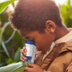 Pocket Microscope Toy Kit for Kids 80-160x STEM 3