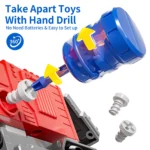 5 in 1 Robot Construction Vehicle Toy Set 6