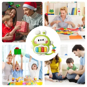 Rabbit Shape Electric Piano Toy for Toddlers 2 | PricZone Rabbit Shape Electric Piano Toy for Toddlers 2 | PricZone