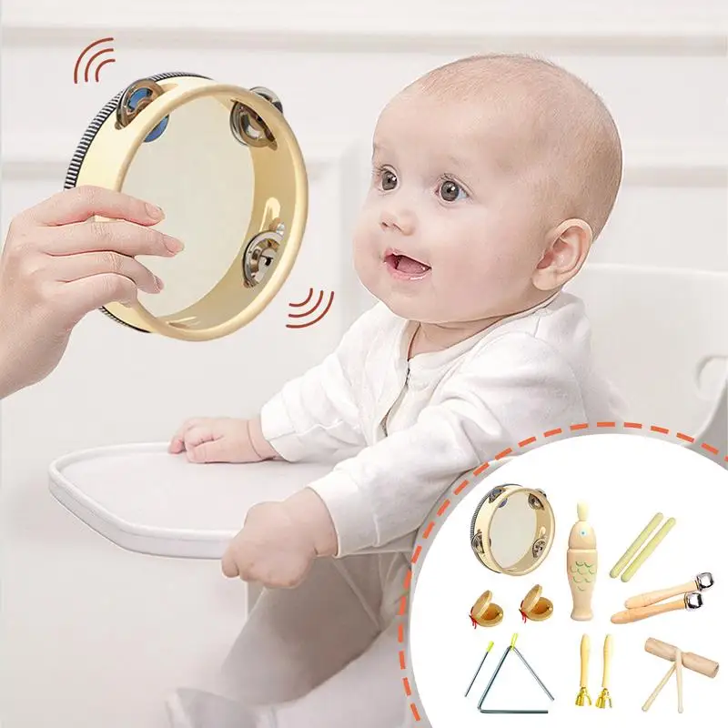 Toddler Musical Instruments Set for Learning 2 Toddler Musical Instruments Set for Learning 2