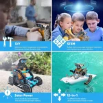 13 in 1 Solar Robot Kit for Kids STEM DIY Fun 6