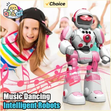 RC Robot Intelligent Voice Robot Gesture Remote Control Programming Music Dancing Machine Children Electric Educational Toy Gift 2