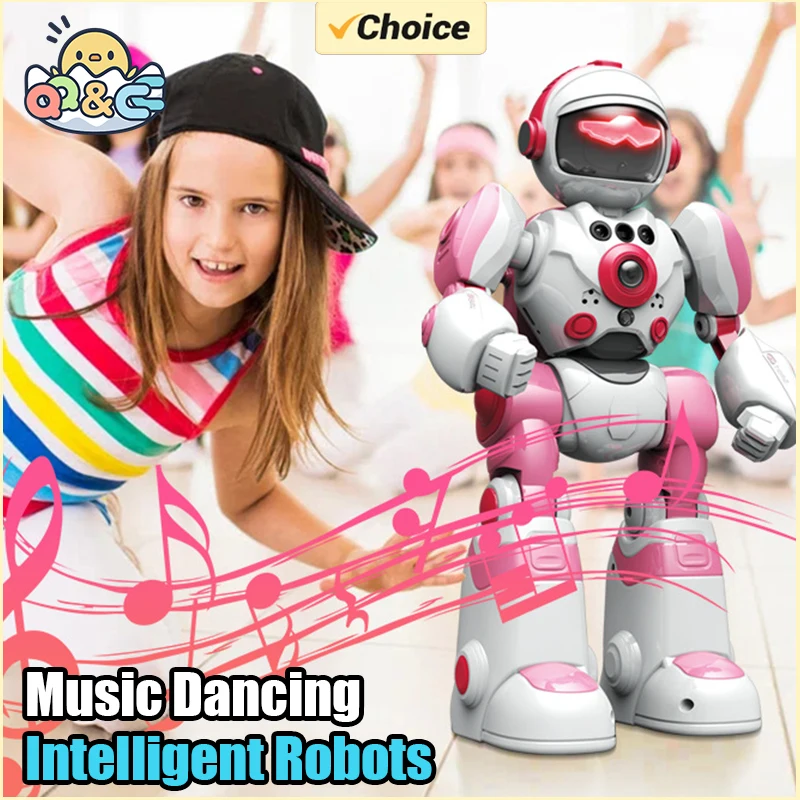RC Robot Intelligent Voice Robot Gesture Remote Control Programming Music Dancing Machine Children Electric Educational Toy Gift 2 RC Robot Intelligent Voice Robot Gesture Remote Control Programming Music Dancing Machine Children Electric Educational Toy Gift 2