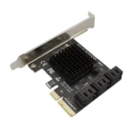 6-Port SATA 3.0 to PCIe Expansion Card Adapter 6