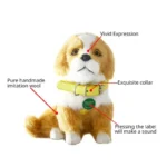 Musical Walking Plush Pet Dog Toy with Leash 3
