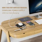 USB C Hub 8-in-1 w/ Wireless Charger Dock 2