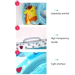 Inflatable Kids Swimming Pool Float with Handles 6