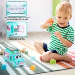 Musical Cartoon Baby Bus Piano Toy 3