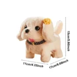 Plush Walking Puppy Toy with Pet Backpack 6