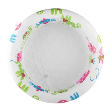 Inflatable Baby Pool Float with Safety Seat 1