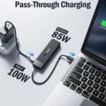 Lemorele USB-C Hub 10Ports Docking Station USB Type C to Dual HDMI 4K 30Hz VGA USB 3.0 Adapter PD100W SD Card Reader for MacBook 3