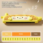 Kids Animal Harmonica Toy for Ages 3 and Up 4