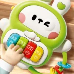 Rabbit Shape Electric Piano Toy for Toddlers 3