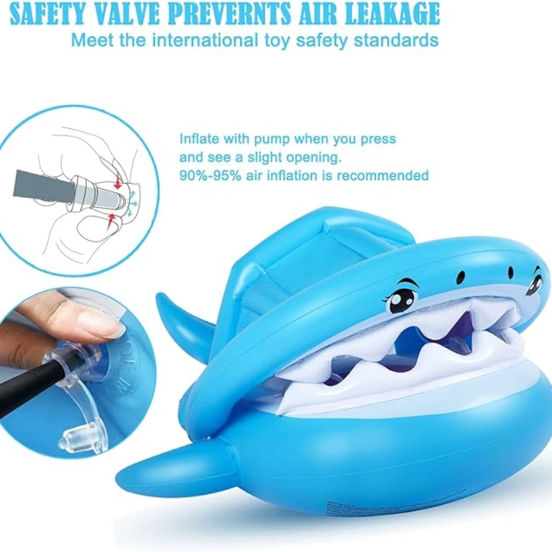 Infant Baby Pool Float with Canopy and Seat 5 Infant Baby Pool Float with Canopy and Seat 5