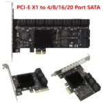 6-Port SATA 3.0 to PCIe Expansion Card Adapter 1