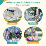 8.2 ft Inflatable Bubble Tent Dome for Kids 4