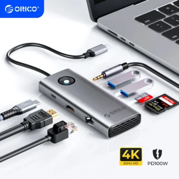 ORICO USB-C Docking Station with HDMI and RJ45 1