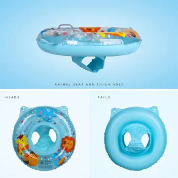 Inflatable Kids Swimming Pool Float with Handles 1