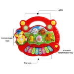 Kids Animal Sound Musical Piano Toy 5