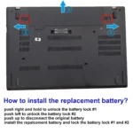 01AV423 01AV424 Laptop Battery for Lenovo ThinkPad T470 T480 A475 T570 T580 P51S P52S TP25 A485 61 01AV452 01AV490 SB10K97580 4