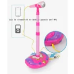 Kids Karaoke Mic Toy with Lights for Girls 4