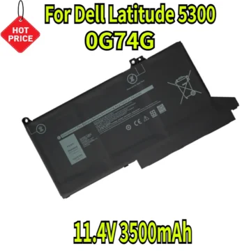 Dell Latitude 5300 5310 2-in-1 11.4V Battery 1