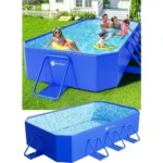 Foldable Oversized Hard Shell Pool for Kids 1