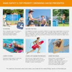 Blue Round Metal Frame Swimming Pool 5