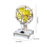 Electric Motor Wood Fan Science Experiment Kit 6