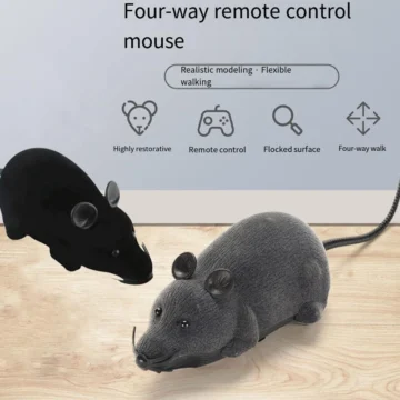 Remote Control Robotic Mouse Cat Toy 2