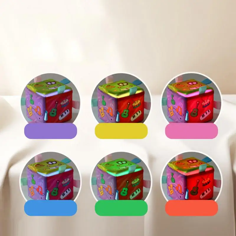 Light Up Musical Cube Toy for Toddlers 5 Light Up Musical Cube Toy for Toddlers 5