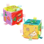 Light Up Musical Cube Toy for Toddlers 6