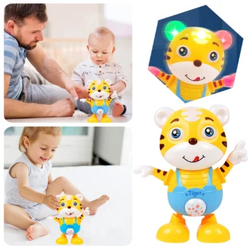 Interactive Dancing Tiger Alphabet Toy 1