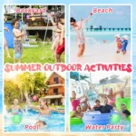 Reusable Water Balloons 12- 24pcs Quick Fill 3