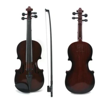 Mini Acoustic Violin Toy for Kids Practice Play 1
