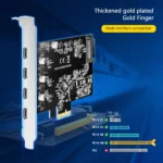7 Port USB-C PCIe Expansion Card Adapter 5