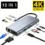 USB C Hub 10-in-1 Dock with 4K HDMI and PD