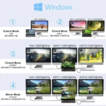 12-in-1 USB-C Docking Station Dual 4K HDMI VGA 5