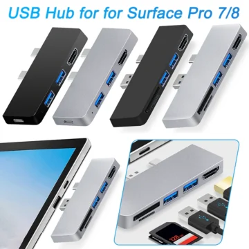 Surface Pro USB 3.0 Docking Hub Adapter 1