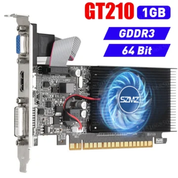 GT210 1GB DDR3 Low Profile PCIe Graphics Card 1