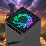 Xbox Series X RGB Cooling Fan with Headset Holder 3